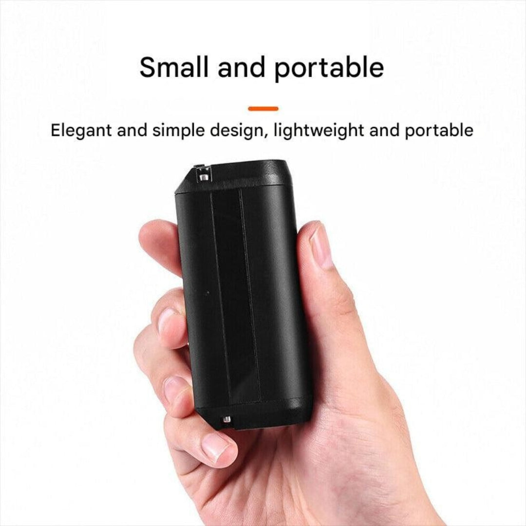 Superlyst 180° cykellys med integreret batteri – Luminor