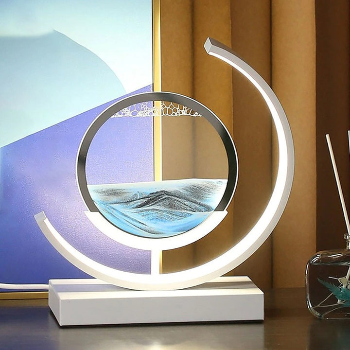 3D sandskal bordlampe - Abyss