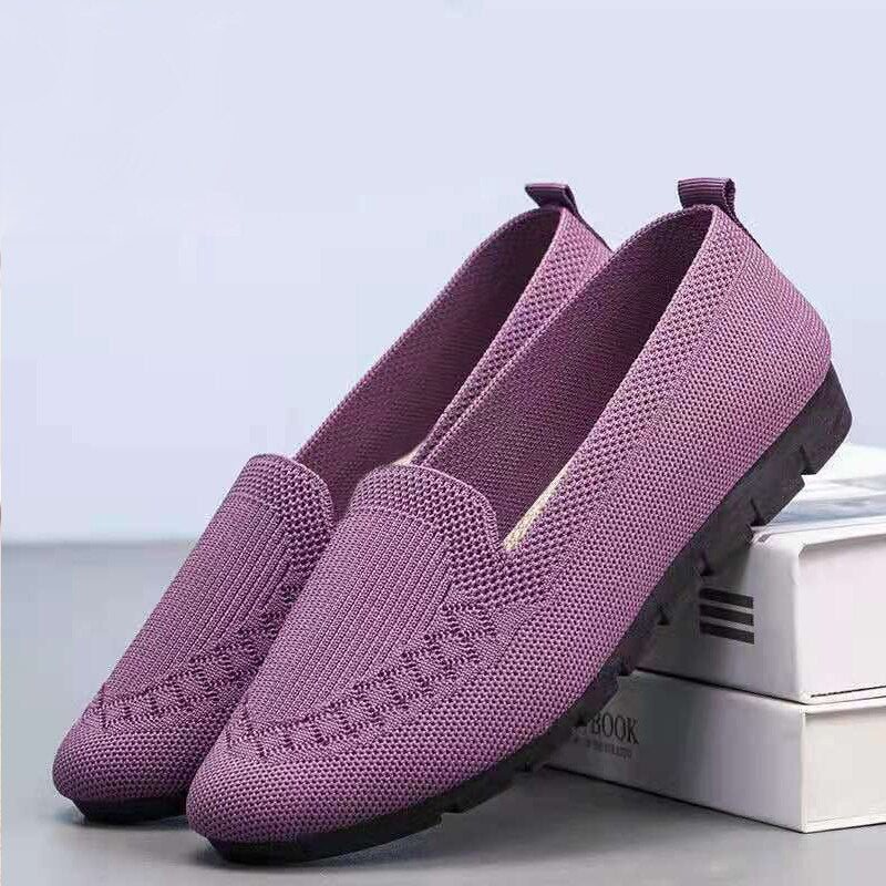 Behagelige og åndbare slip-on efterårssko til kvinder med svangstøtte – Leona