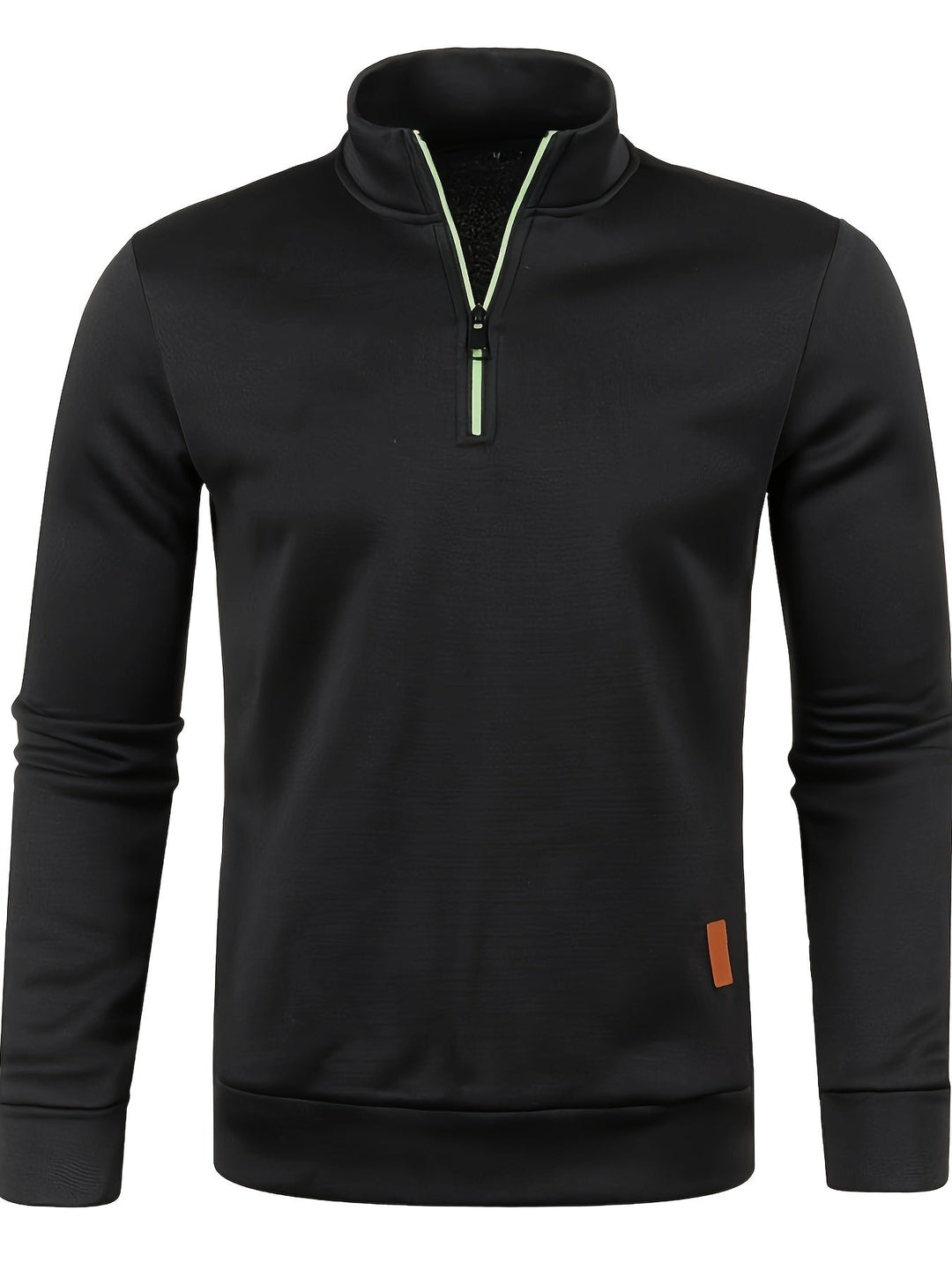 Herrenpullover med halslynlås til efterår og vinter - Matteo