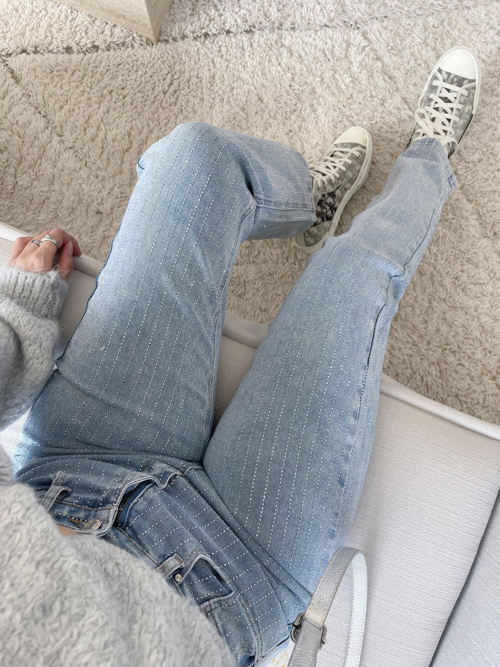 Glitter damejeans - Luminara