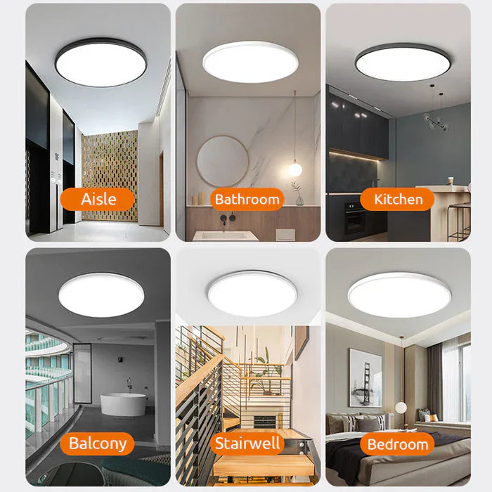 Stilfuld LED-plafondlampe - OrbGlow