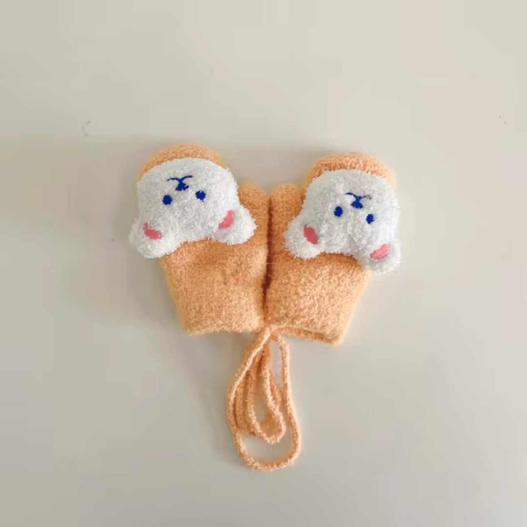 Børne-vinterhandsker med bjørnemotiver – TinyBear handsker
