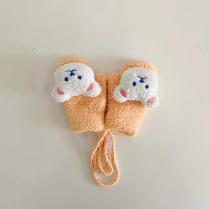 Børne-vinterhandsker med bjørnemotiver – TinyBear handsker
