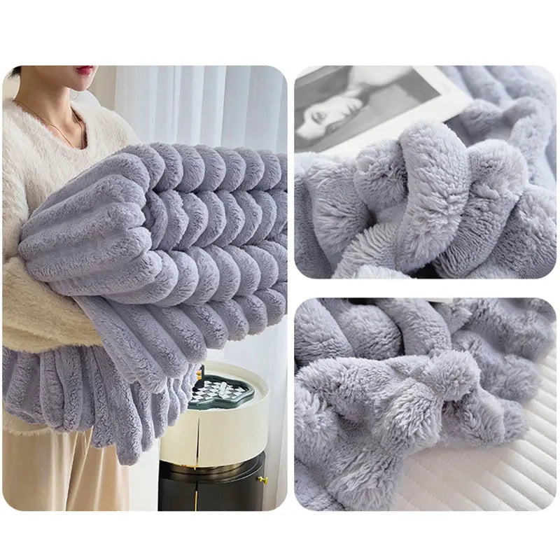 Luksus Komfort Tæppe - CozyWrap