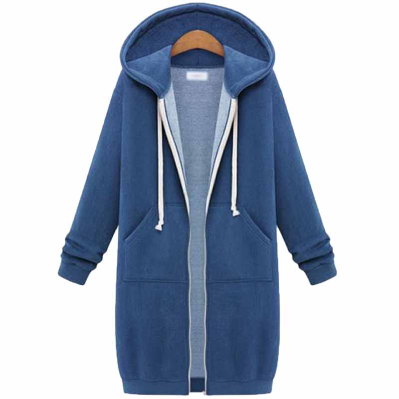 Casual Lang Damecardigan - CozyZip