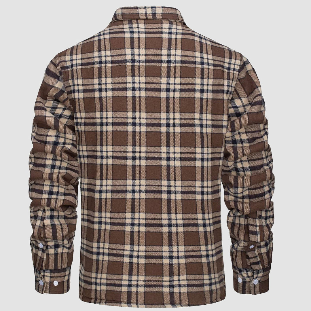 Komfortabel fleece-skjorte - Ruben