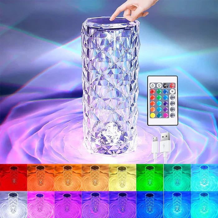 Krystal LED-lampe - LumiCrystal