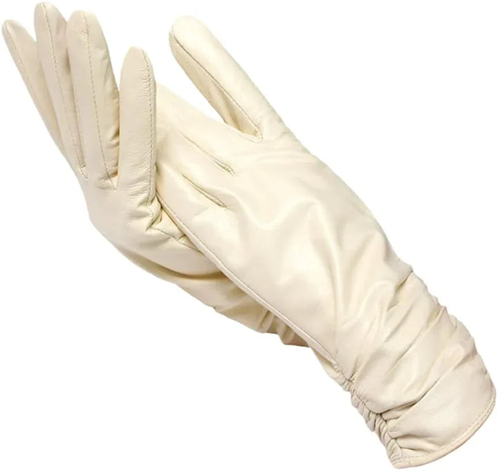 Klassiske læderhandsker til damer - LuxLeather