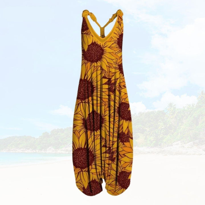Sommer Jumpsuit til Damer med Løs Pasform – Elenya