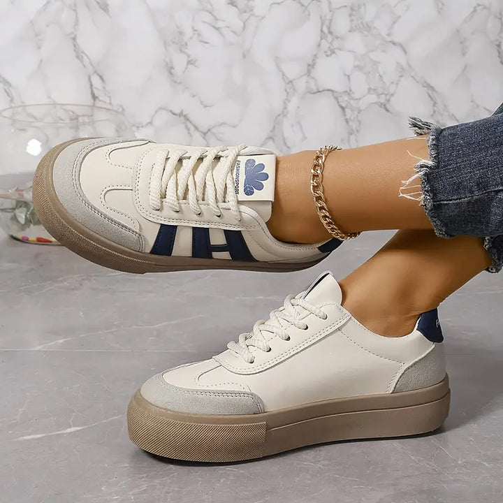 Moderne plateausneakers til damer – Talia