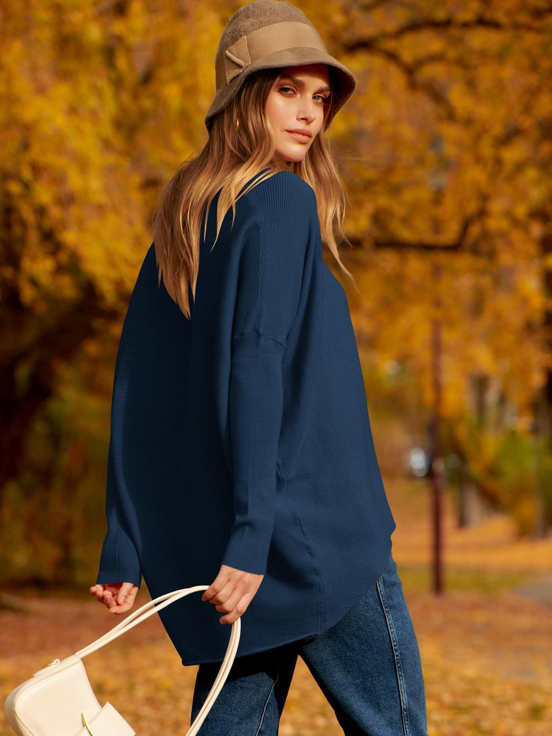 Oversized damesweater - Sophie