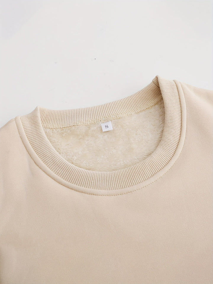 Komfortabel oversize damesweatshirt - Elina