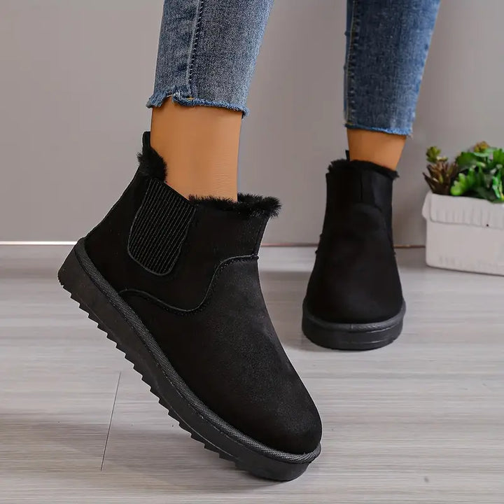 Comfy Termiske Slip-on Vinterstøvler - Sofia