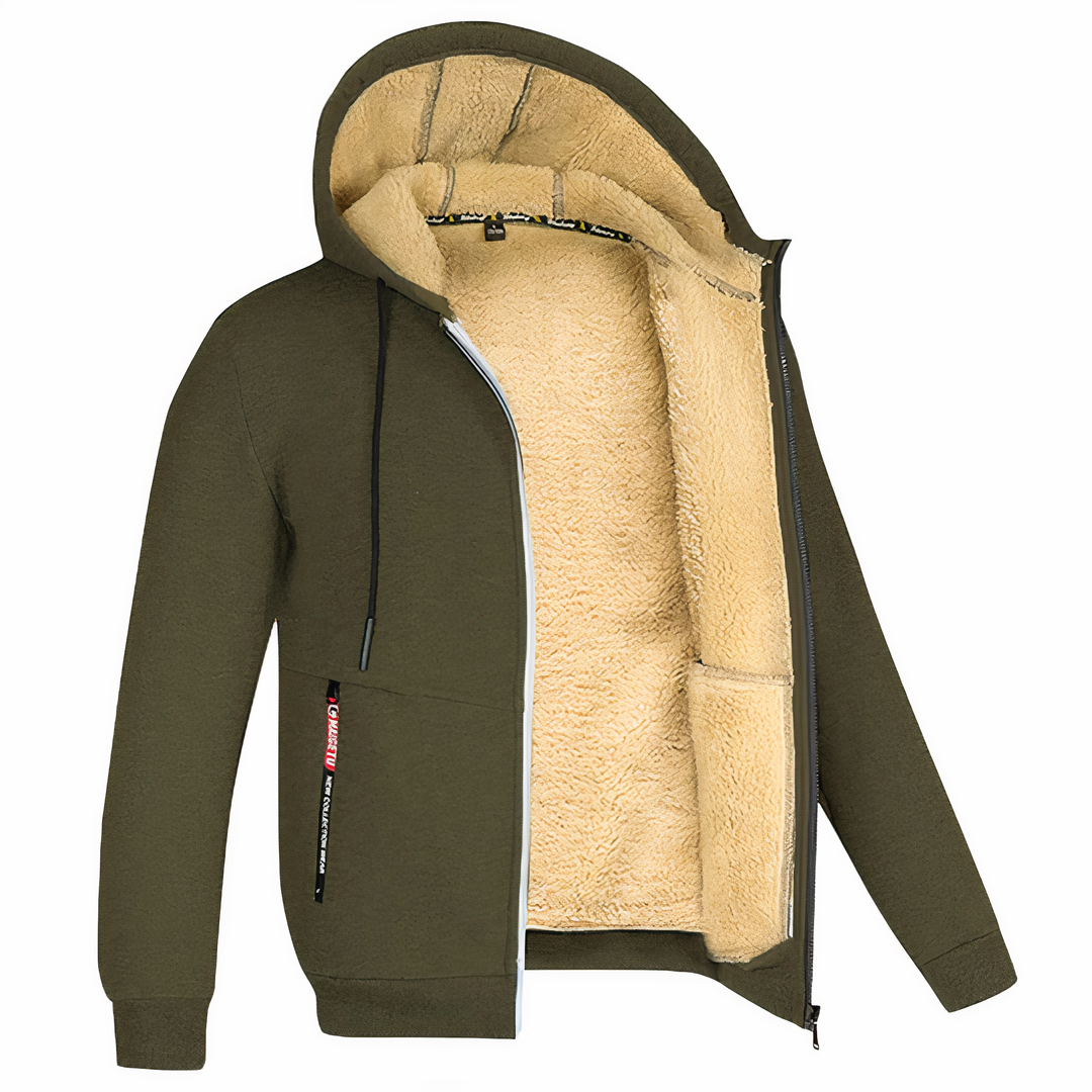 Fleeceforet jakke - Liam