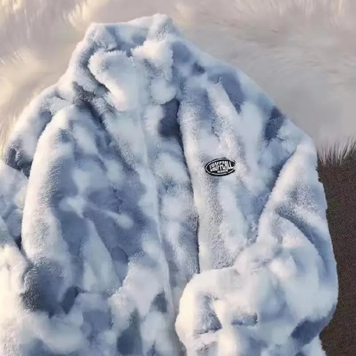 Tie-Dye fleecejakke til kvinder - Nila