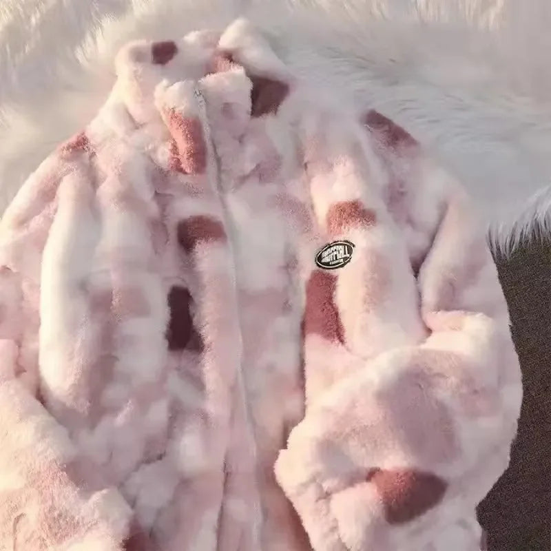 Tie-Dye fleecejakke til kvinder - Nila
