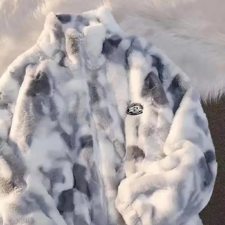 Tie-Dye fleecejakke til kvinder - Nila