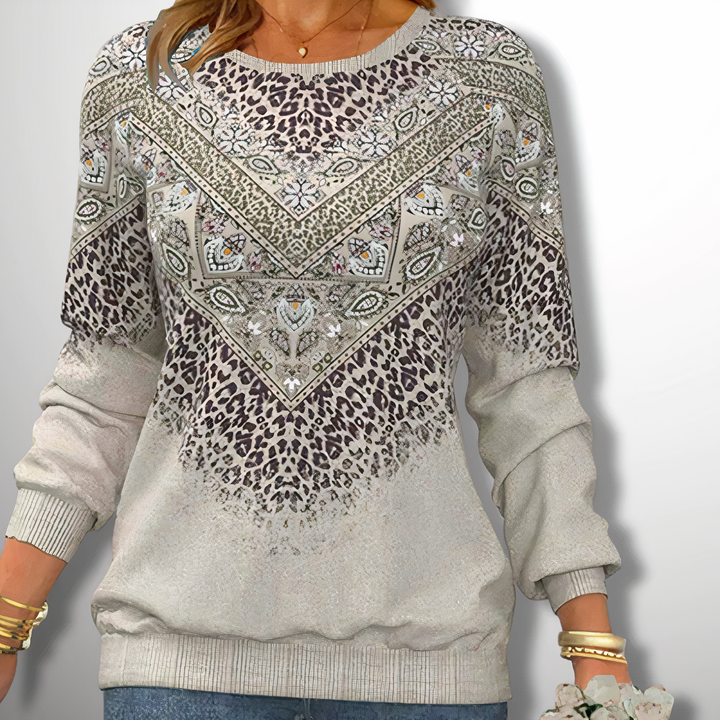 Dame Tynd Efterårs Sweater – Selina
