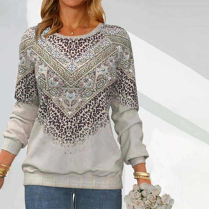 Dame Tynd Efterårs Sweater – Selina