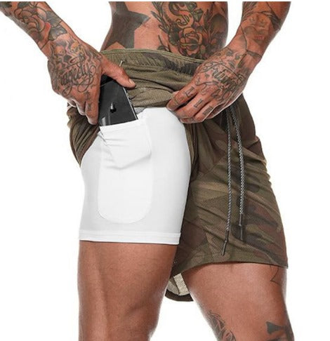 Løbershorts til herrer med dobbelt lag – Milan