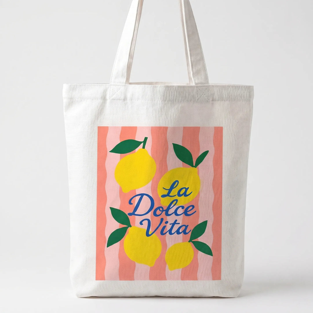Afslappet Tote Bag Med Print - Jovia