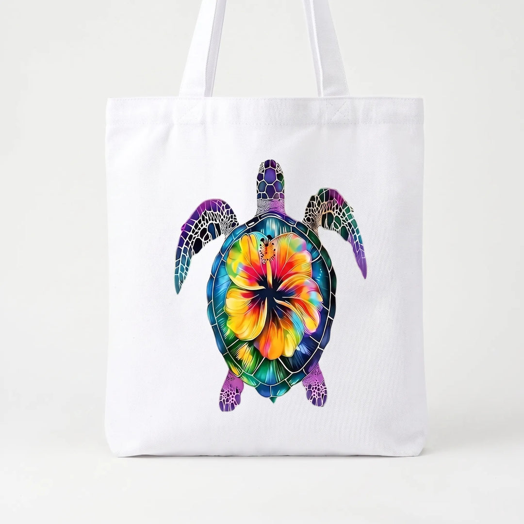Afslappet Tote Bag Med Tryk - Cavasia