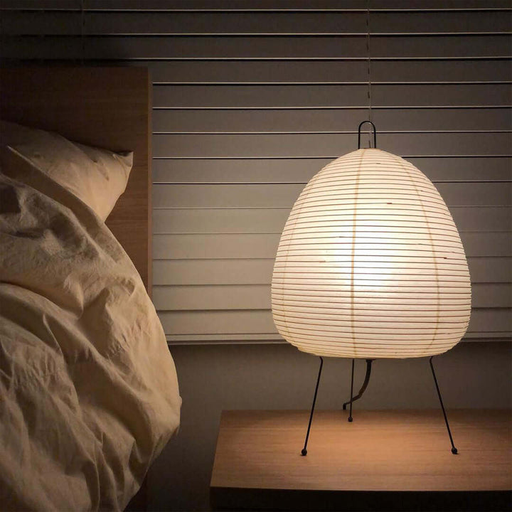 Japansk papirbordlampe - Yumi