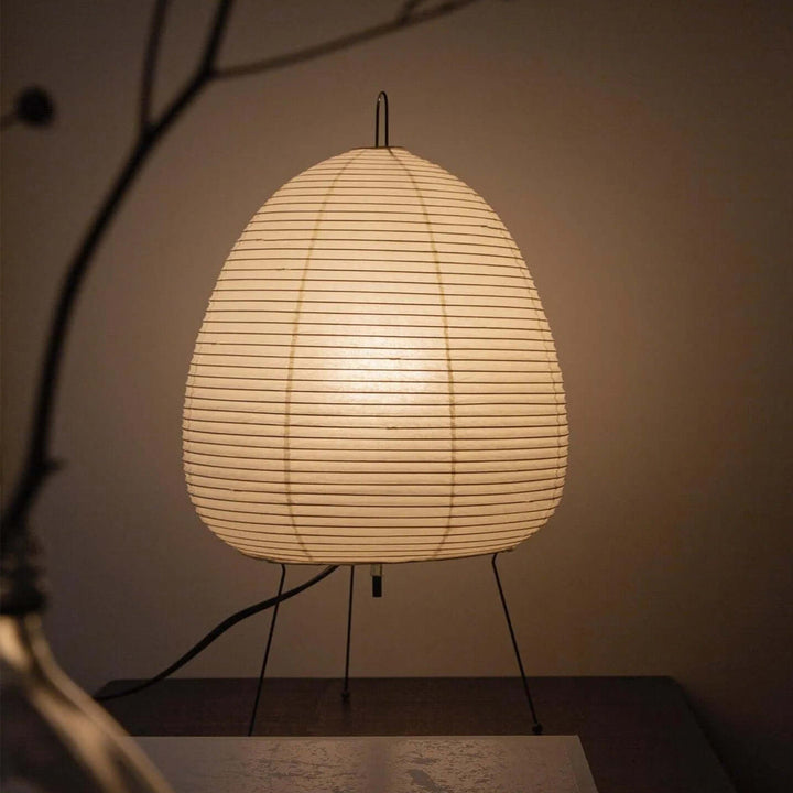 Japansk papirbordlampe - Yumi