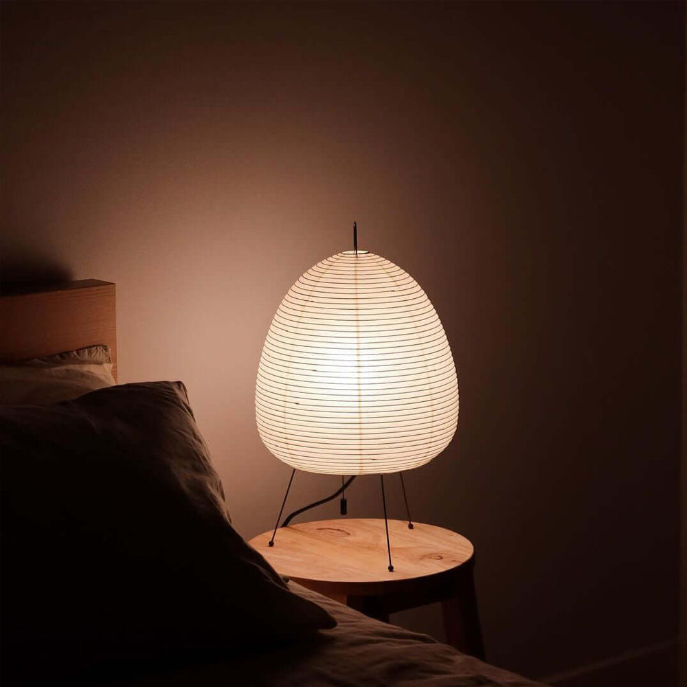 Japansk papirbordlampe - Yumi