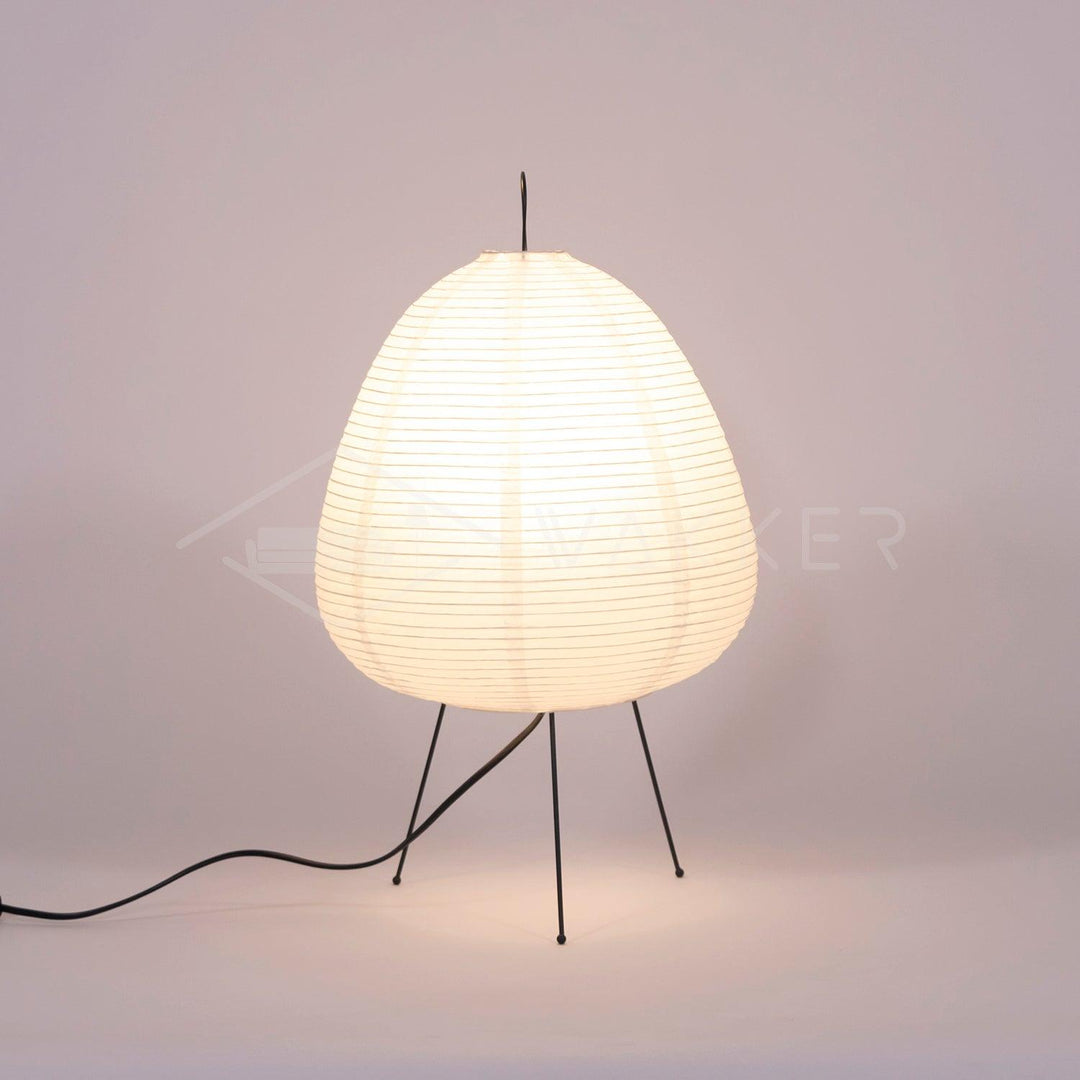 Japansk papirbordlampe - Yumi