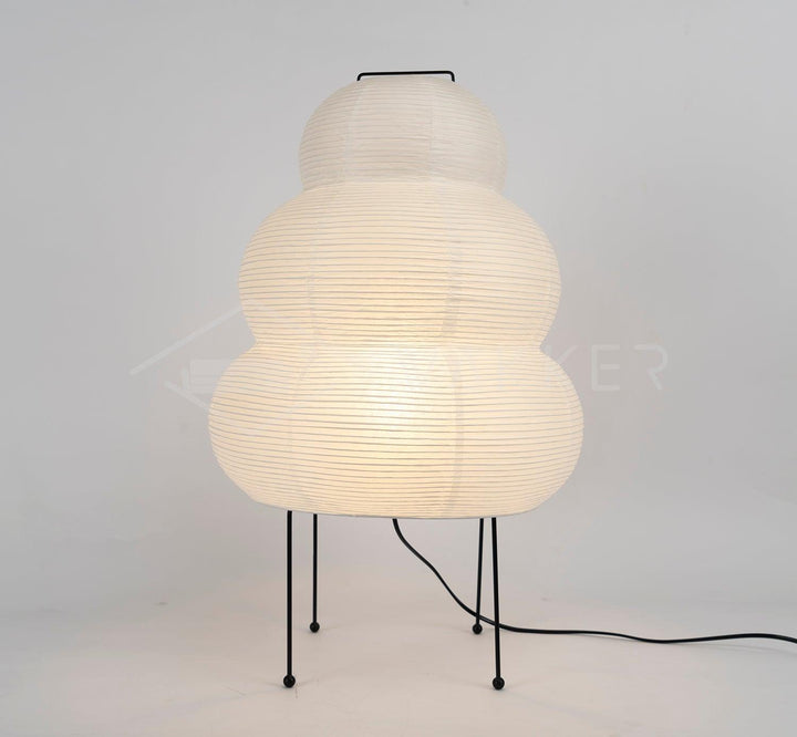 Japansk papirbordlampe - Yumi