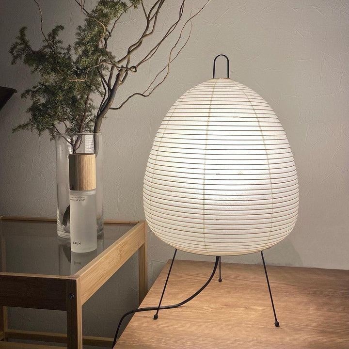 Japansk papirbordlampe - Yumi