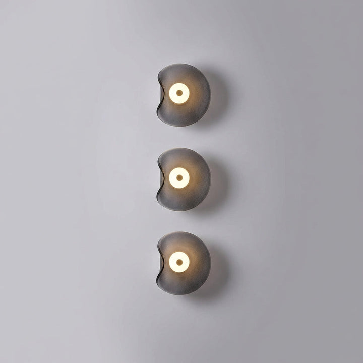 Amber Smoked Glass Wall Fixture - Luminarae