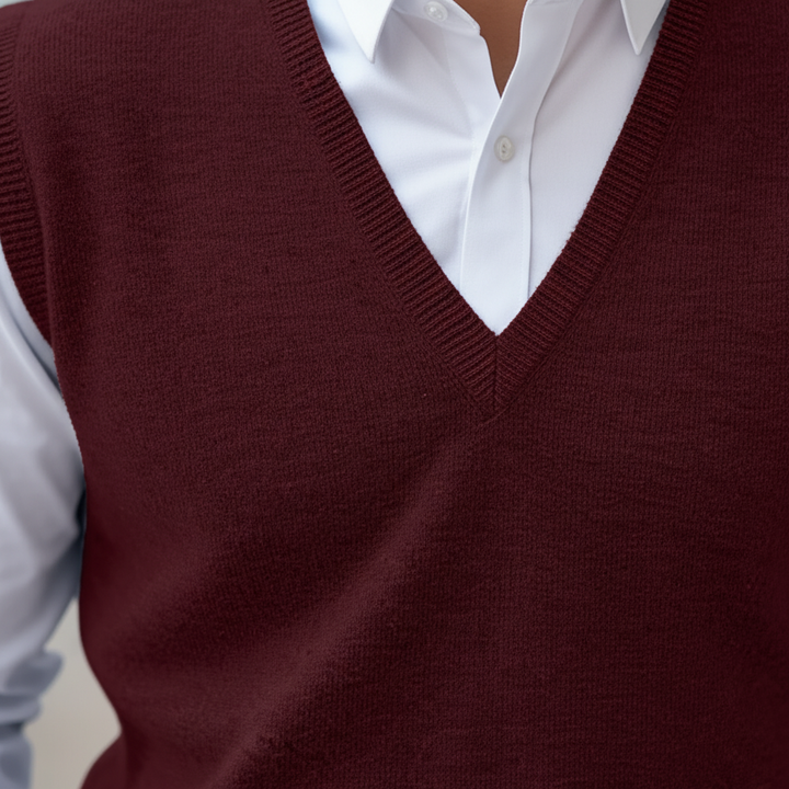 Ärmelloses Gestricktes Baumwollgilet - Bobby