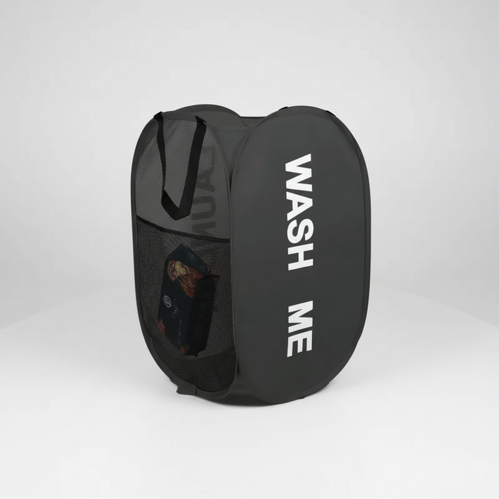 Aufklappbarer Netz Wäschekorb - MeshCarry
