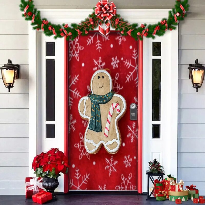 Jule dørdekoration - MerryDoor