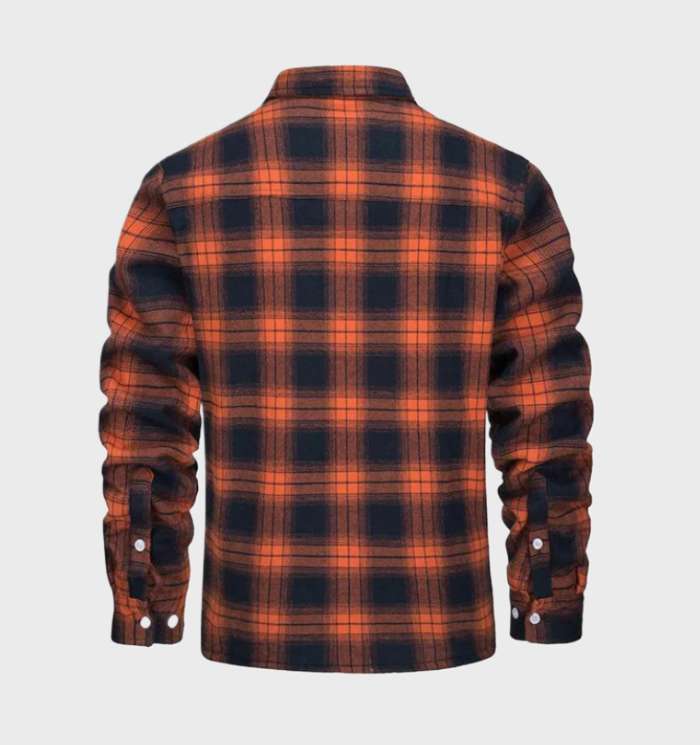 Trendy flanneljakke til herrer i vintage-stil - Liam