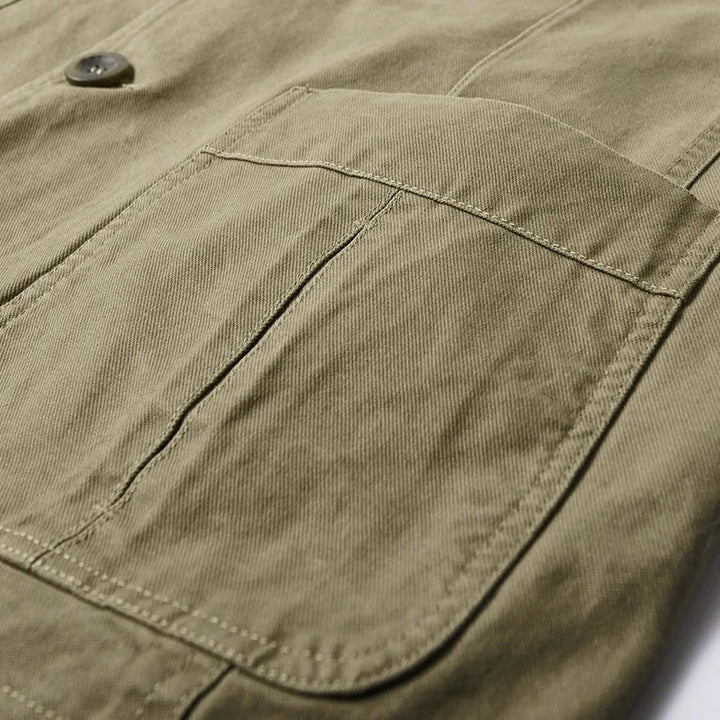 Herre-sommerjakke i vintage- og militærstil – Viktor