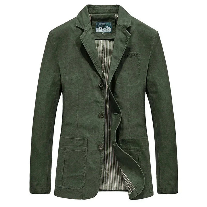 Herre-sommerjakke i vintage- og militærstil – Viktor