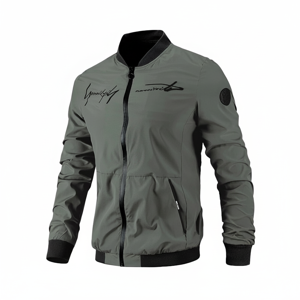 Bestickte Bomberjacke - Silas