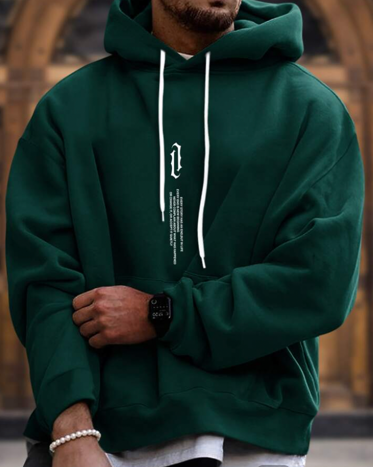 Tidløst herre hoodie – Jace