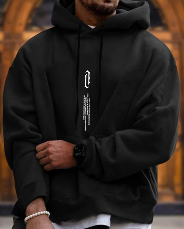 Tidløst herre hoodie – Jace