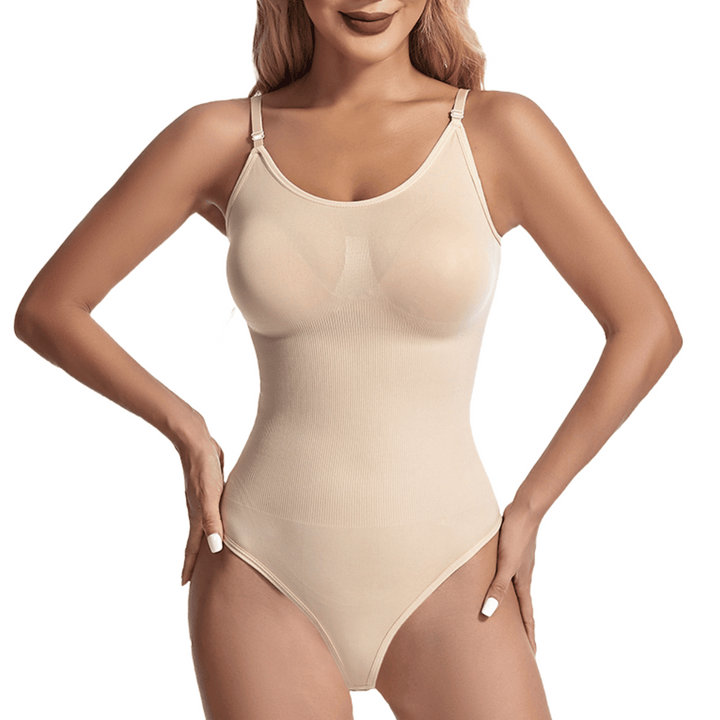Korrigerende sømløs bodysuit-string – Aveline
