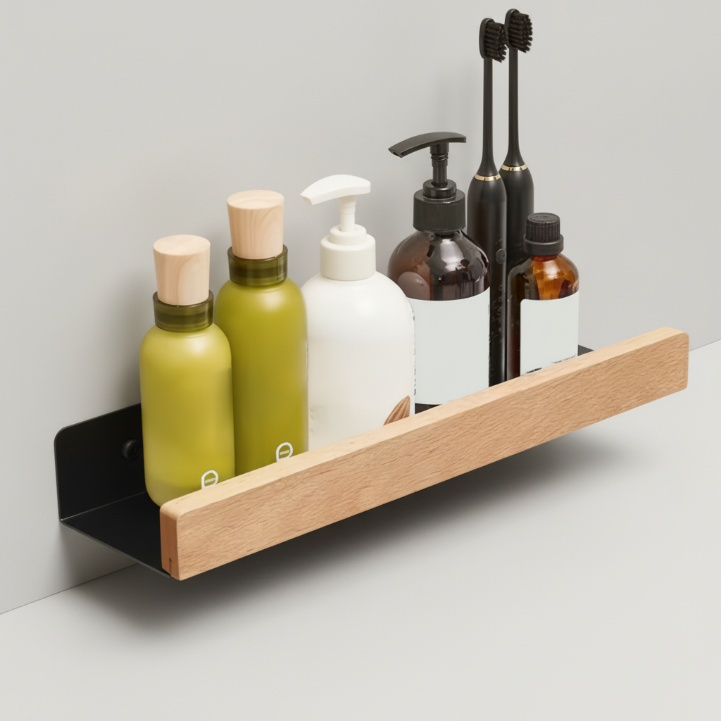 Bohrfreies Wandregal Aus Kunststoff - Shelfify