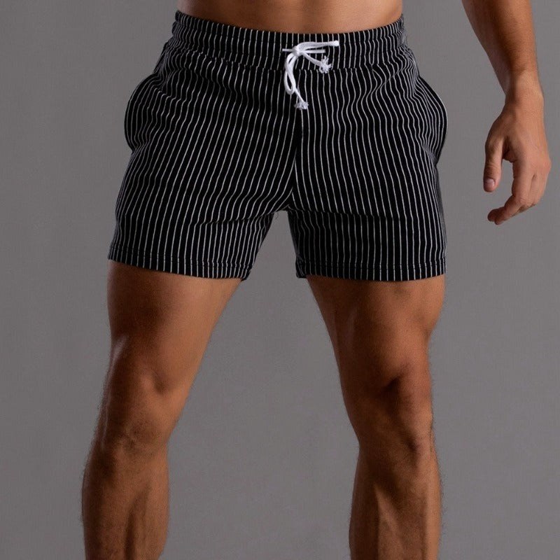 Hurtigtørrende og stilfulde badeshorts til herrer i ripstop-polyester – Niko