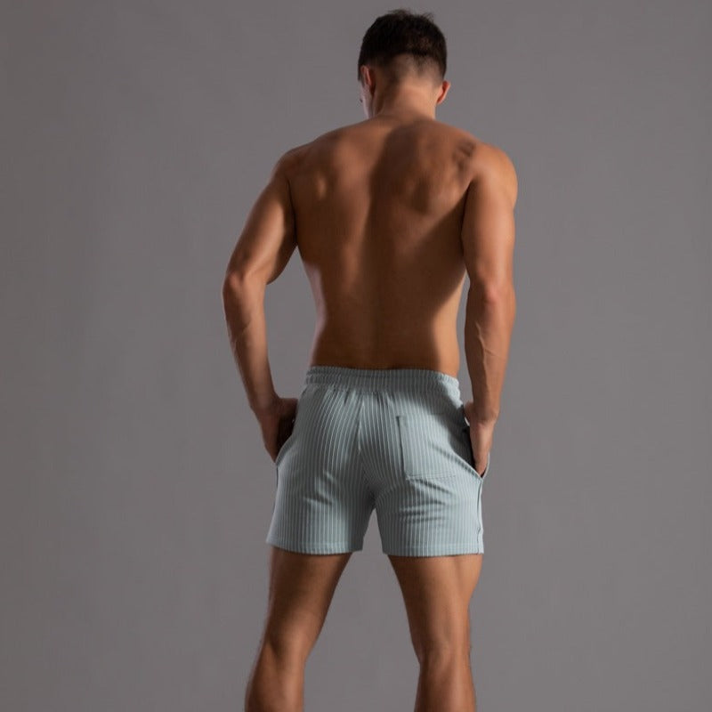 Hurtigtørrende og stilfulde badeshorts til herrer i ripstop-polyester – Niko