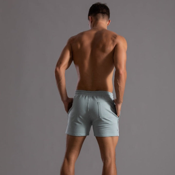 Hurtigtørrende og stilfulde badeshorts til herrer i ripstop-polyester – Niko