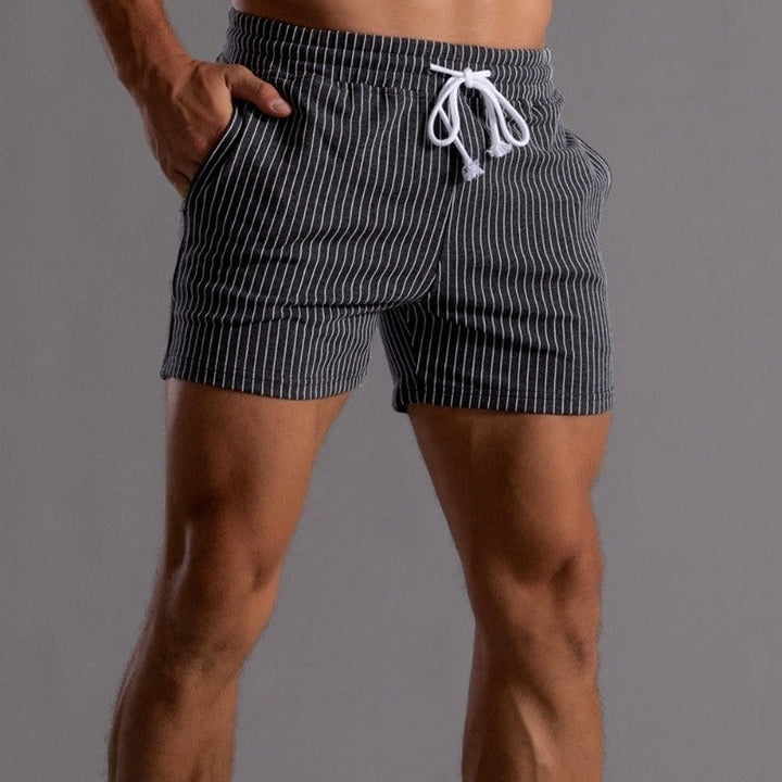 Hurtigtørrende og stilfulde badeshorts til herrer i ripstop-polyester – Niko