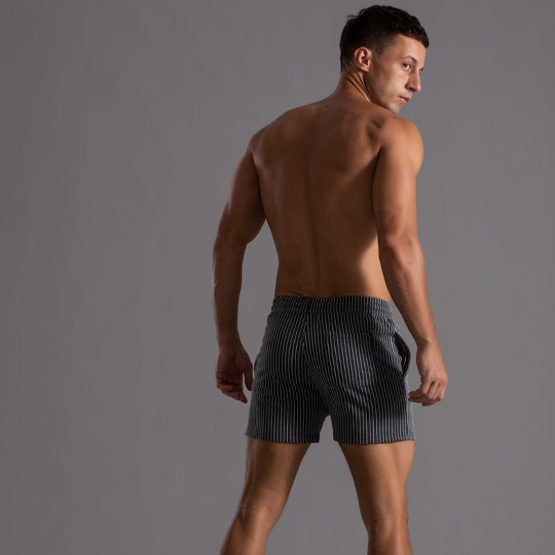 Hurtigtørrende og stilfulde badeshorts til herrer i ripstop-polyester – Niko